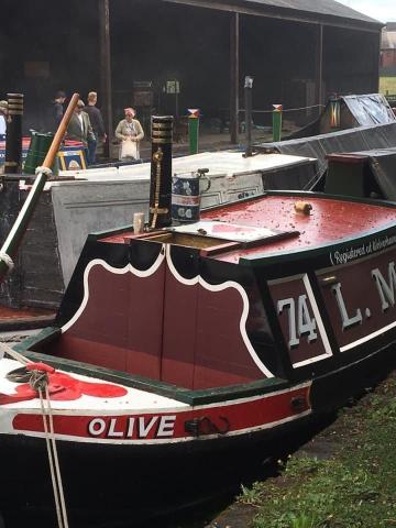 Olive moored