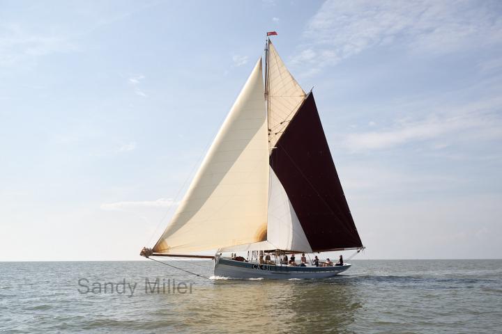 ADC under sail port side view