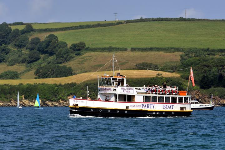 Princessa on the Helford River Photo Comp 19 entry