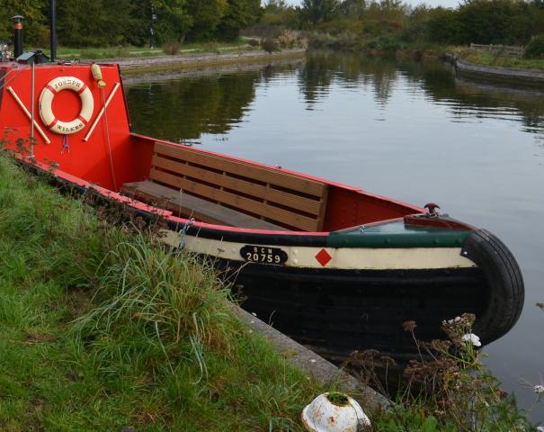 Joseph Wilkes in mooring