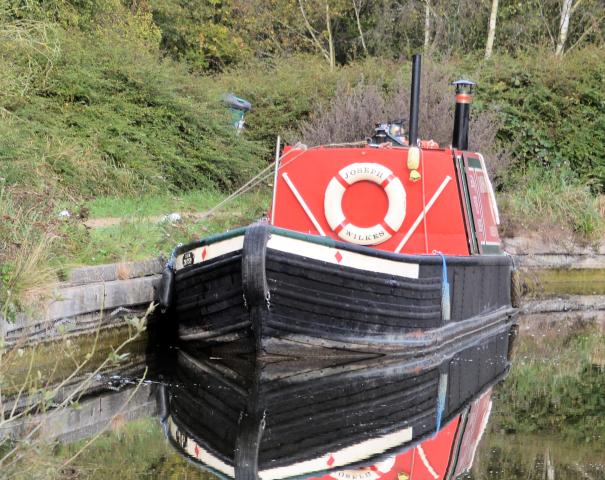 Joseph Wilkes from her bow, with Aston bumpers