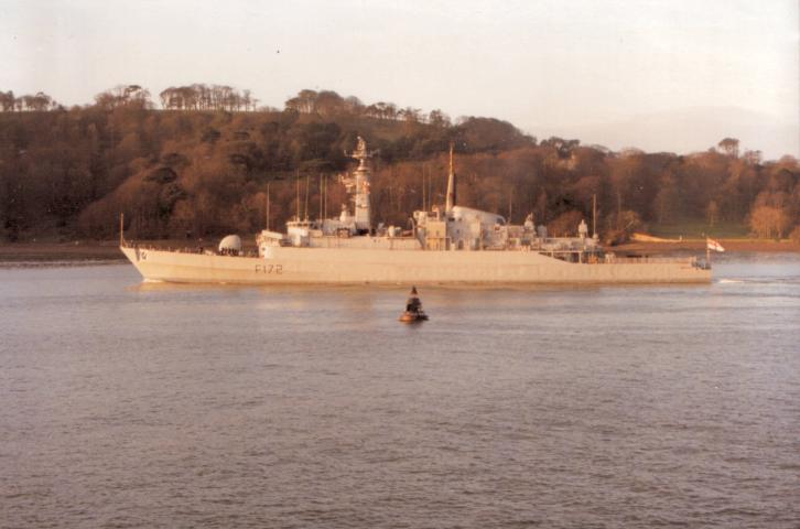 Departing Devonport Naval Base