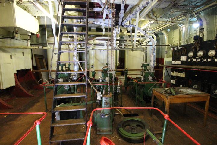 North Carr engine room summer 2023 by Lynn Cunningham