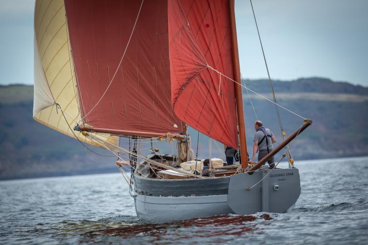 Under sail