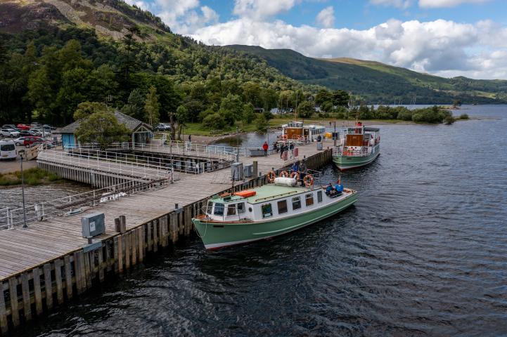 moored in Ullswater