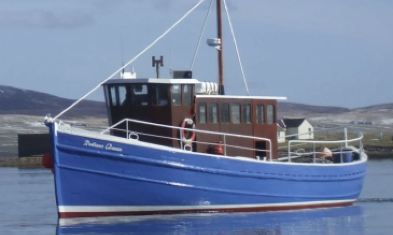 Radiant Queen when she was used as a dive boat in Scapa Flow