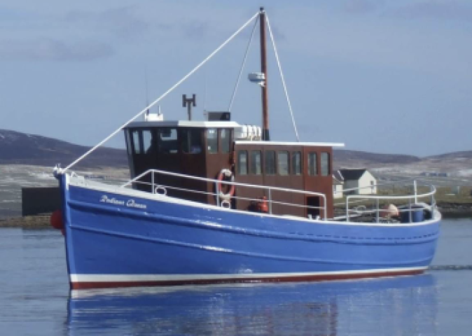 Radiant Queen when she was used as a dive boat in Scapa Flow