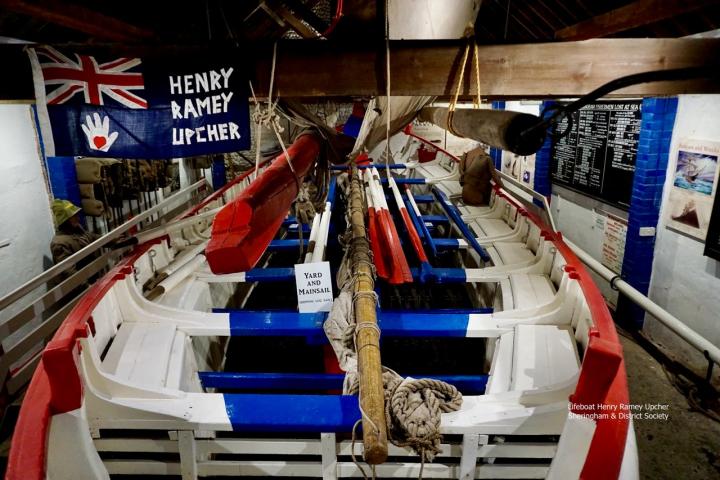 Henry Ramey Upcher at the Fishermen's Museum Sheringham