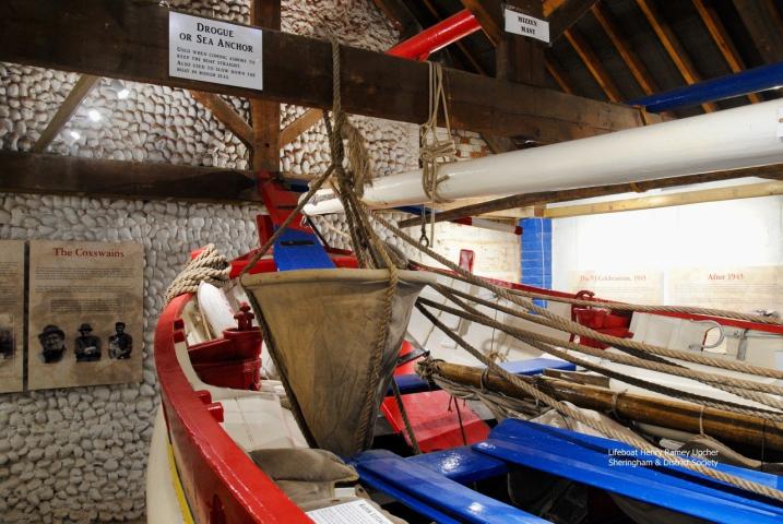 Henry Ramey Upcher at the Fishermen's Museum Sheringham