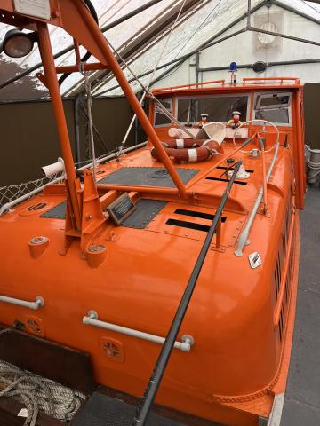 Sir James Knott port deck looking aft