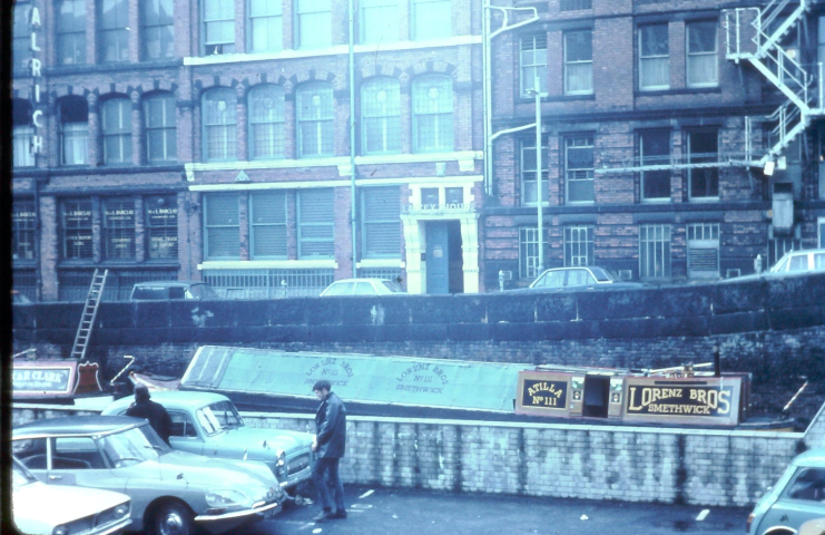 Atilla on Rochdale Canal, 1971