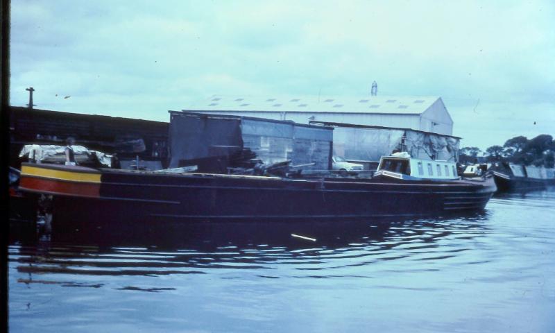 Attila being launched in 1968
