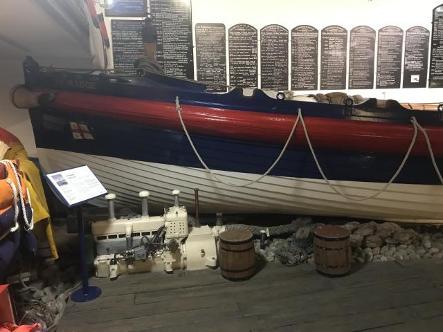At the museum