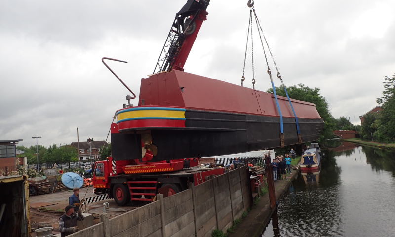 Atilla being relaunched after restoration in 2017