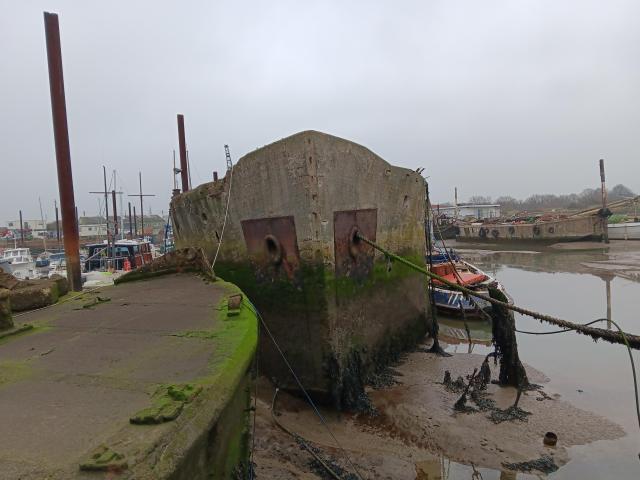 Moored in Rochester
