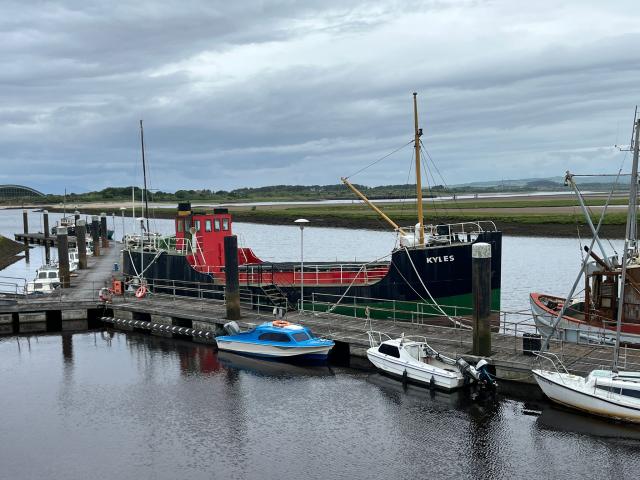 Kyles moored