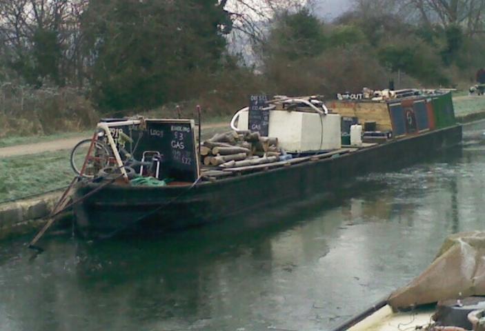 Vessel in use, starboard view