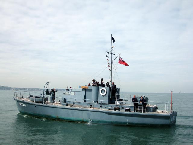 HMS MEDUSA - at sea in April 2011