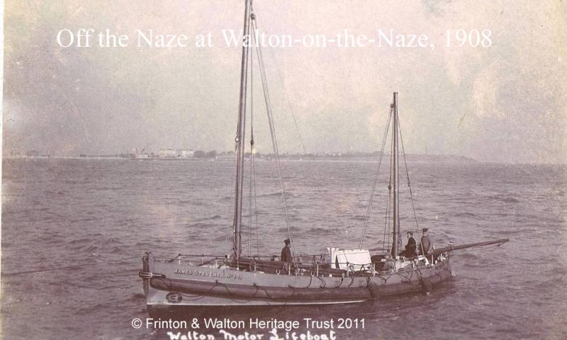 Off the Naze at Walton-on-the-Naze 1908
