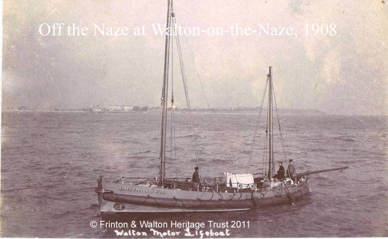 Off the Naze at Walton-on-the-Naze 1908