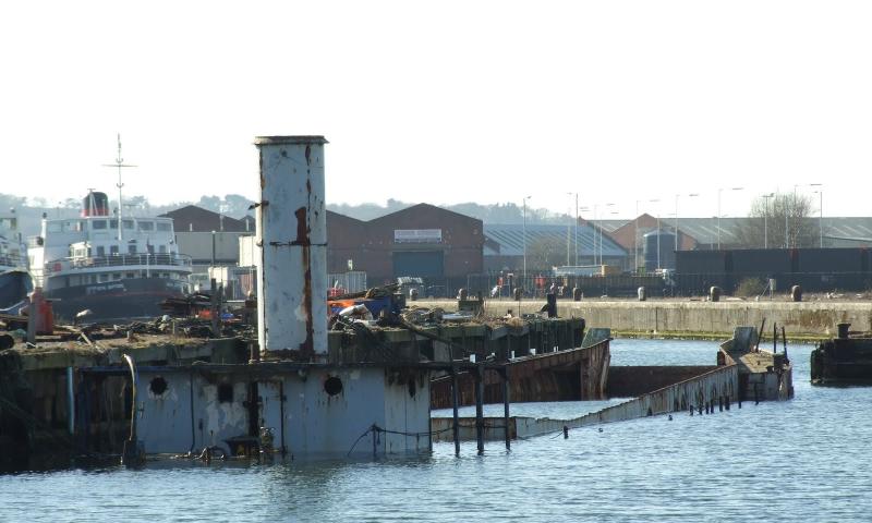 HMS Plymouth & Landfall