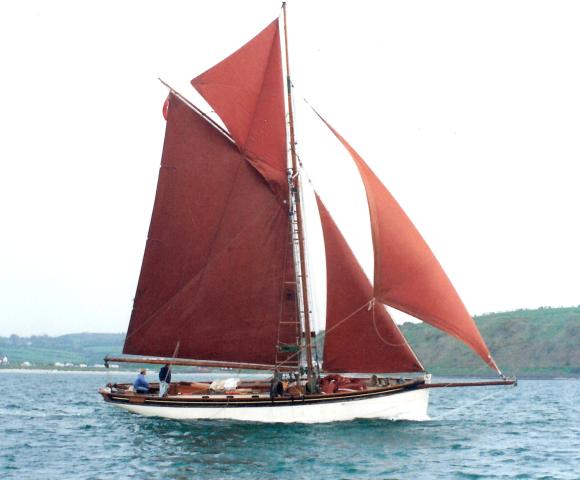 Madcap - when owned by Commander John Burfield and berthed in Chichester