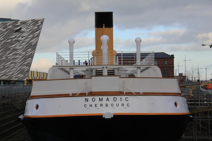 SS Nomadic - stern facing