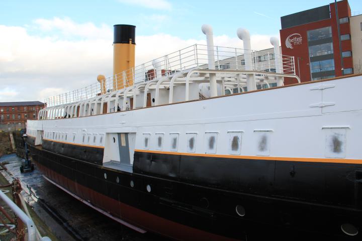 SS Nomadic - port side view