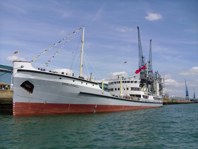 SS Shieldhall - Starbord view