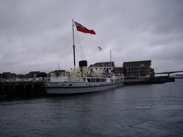 SS Shieldhall - stern facing