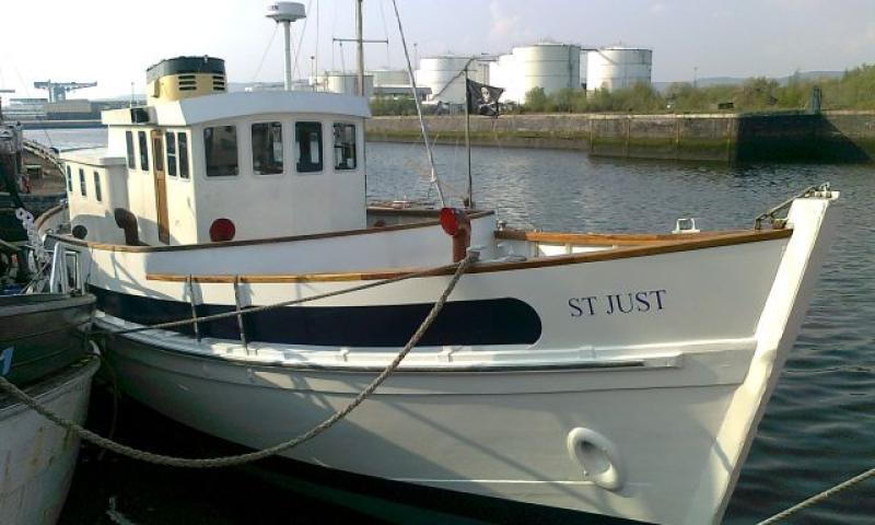 St Just - starboard bow