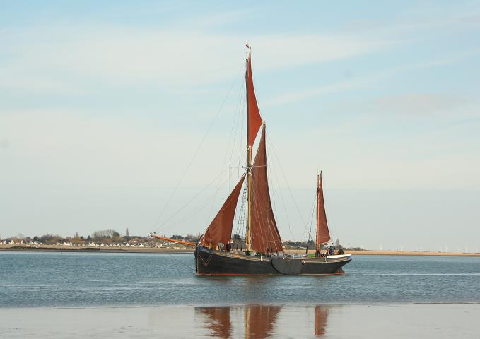 Thalatta - maiden voyage, post renogation, March 2012