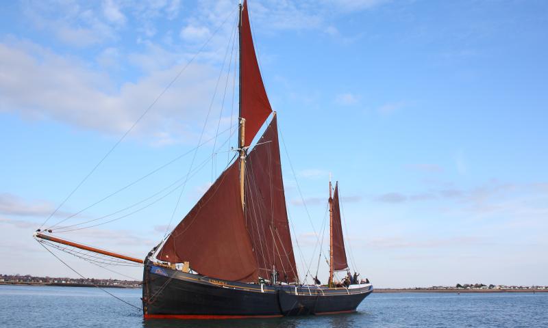Thalatta - maiden voyage, post renogation, March 2012