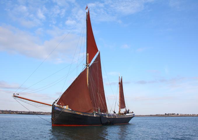 Thalatta - maiden voyage, post renogation, March 2012