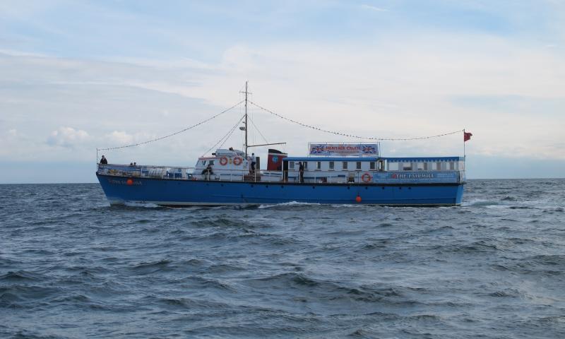 Sailing in September 2011