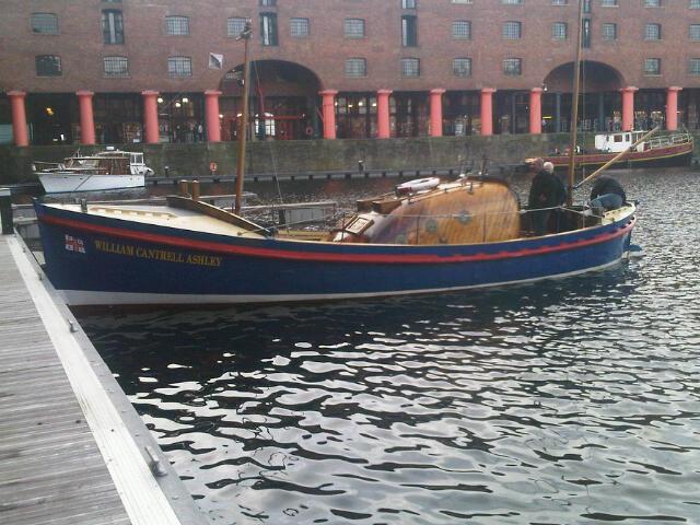 William Cantrell Ashley in Albert Dock, Liverpool