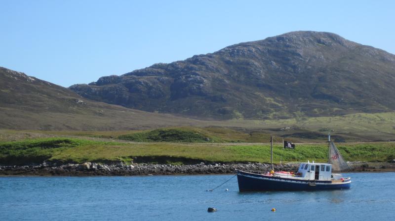 Black Cat II at anchor