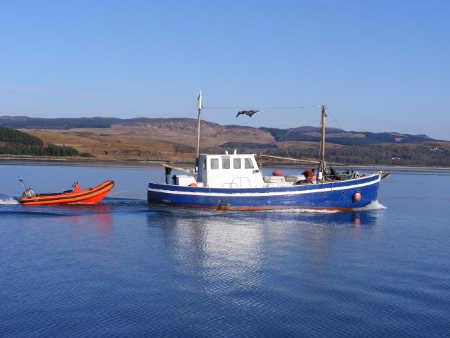 Black Cat II starboard side