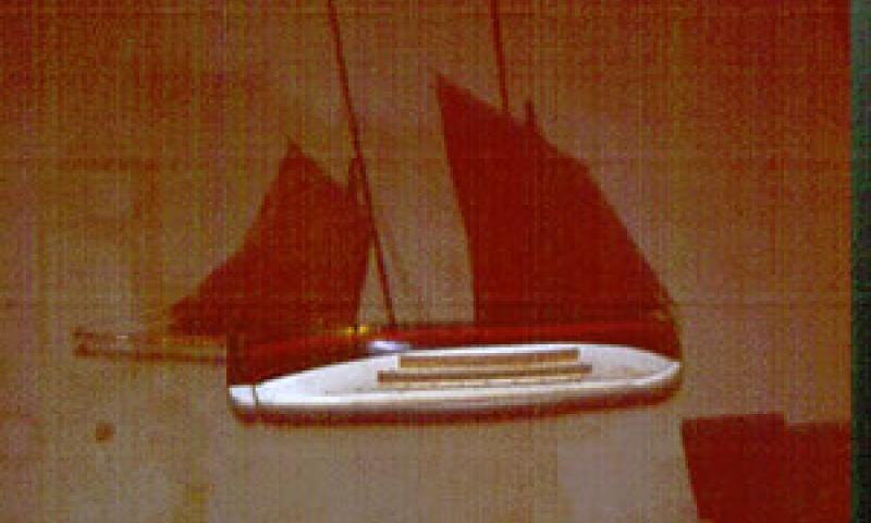 ALFRED CORRY - Model, starboard side. Ref:96/3/1/1.