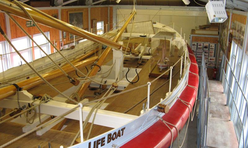 Alfred Corry - in case, showing deck