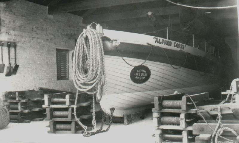 When first in service 1893 in lifeboat house at Southwold