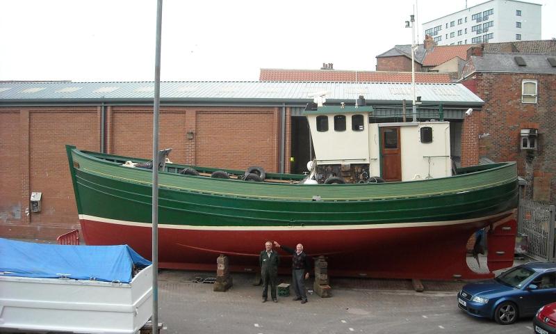 Challenge after she was dry docked