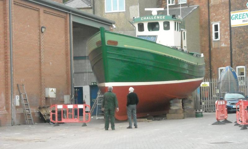 Challenge after dry docking