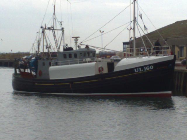 Colinne under way - starboard side