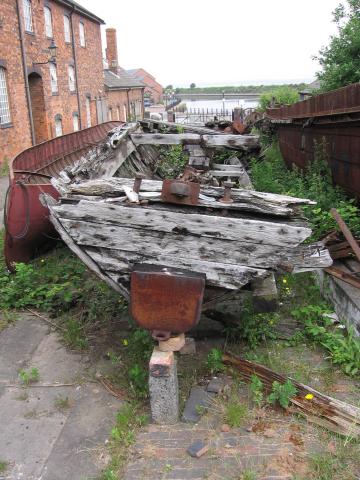 Stern view of Aspull