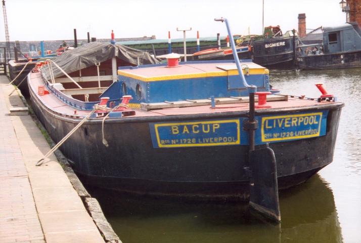 Stern view of Bacup