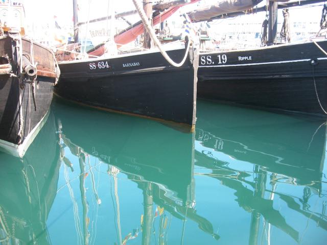 Photo Comp 2012 entry: Barnabas - with luggers Guide Me and Ripple