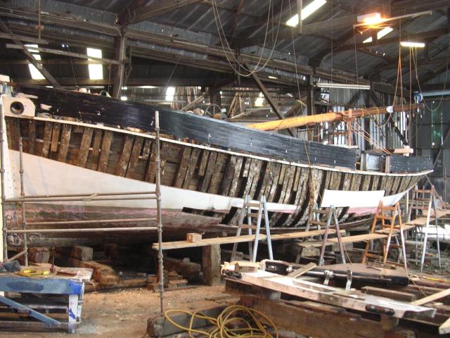 Lynher undergoing restoration