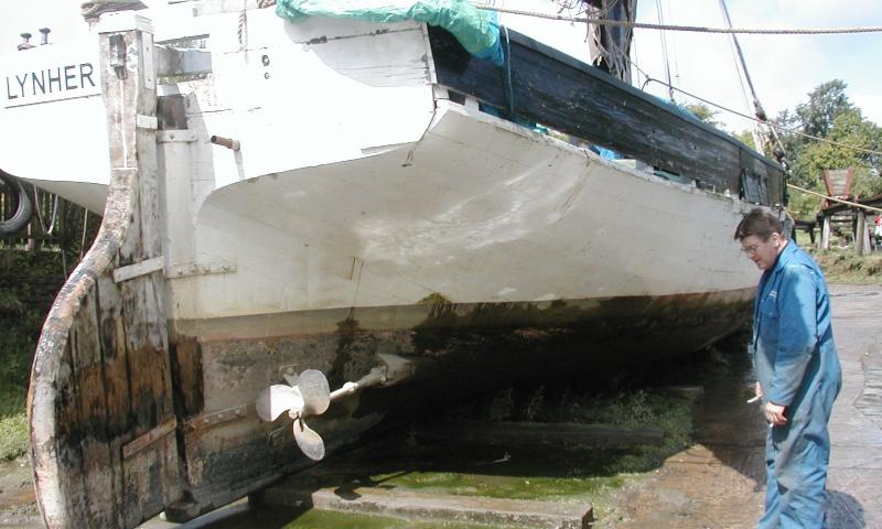 Lynher - starboard quarter