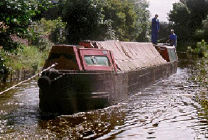 LILITH - under tow. Port bow looking aft.